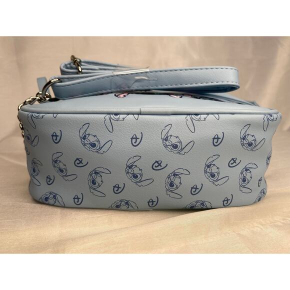 Disney Stitch X Primark Blue Crossbody Camera Bag NWT Lilo & Stitch - Picture 5 of 5